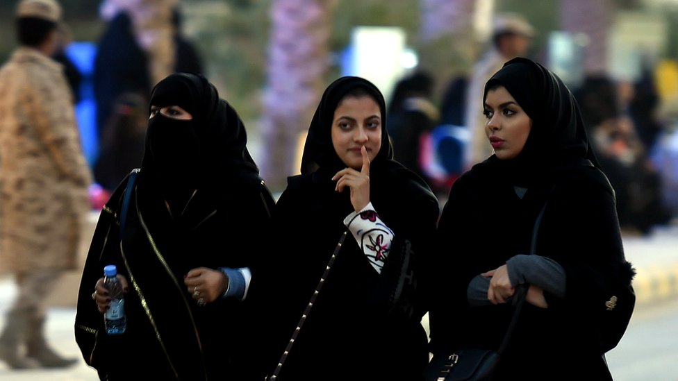 Perempuan Saudi di Riyadh