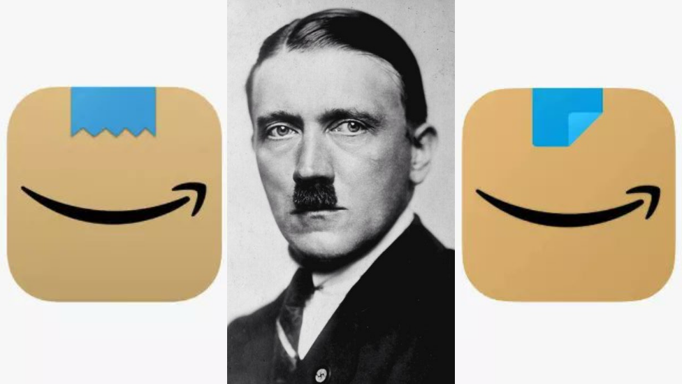 Amazon Changes App Logo That Resembles Adolf Hitler Bbc News