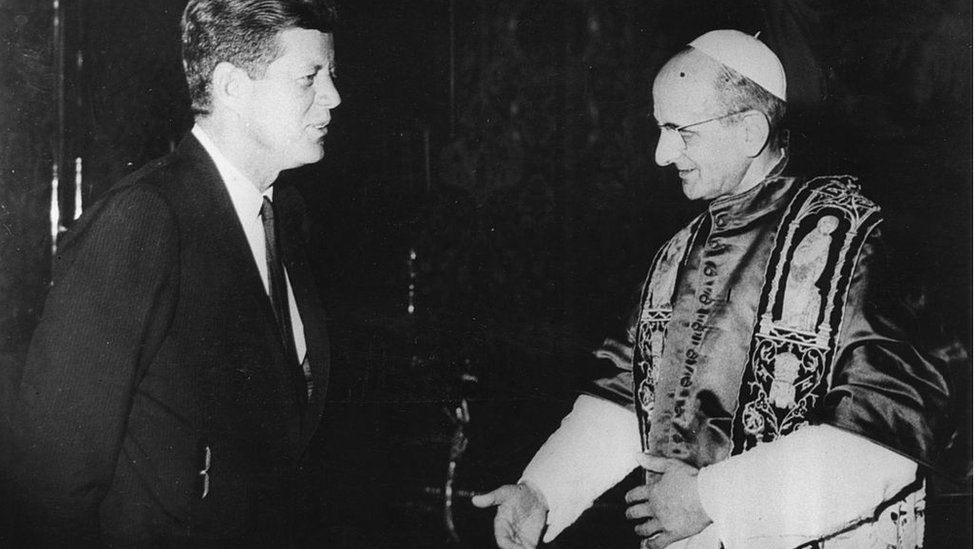 JFK and Pope Paul VI