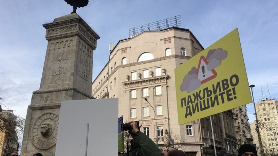 ekološki protest, zagađenje vazduha