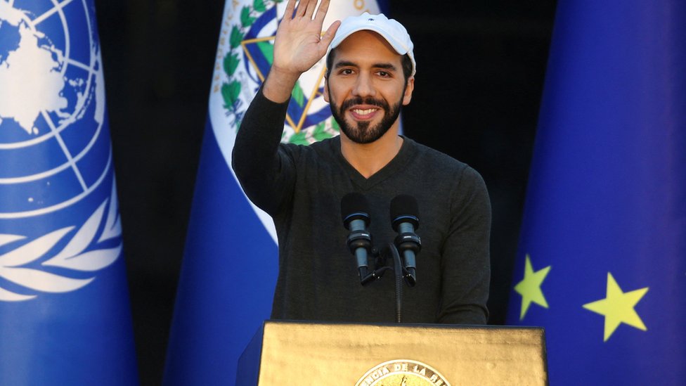 Naib Bukele, President of El Salvador.