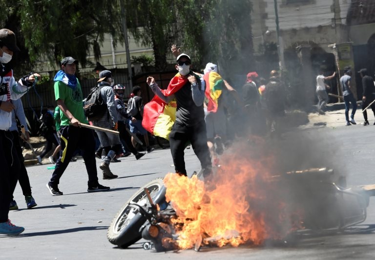 Bolivya'da protestolar