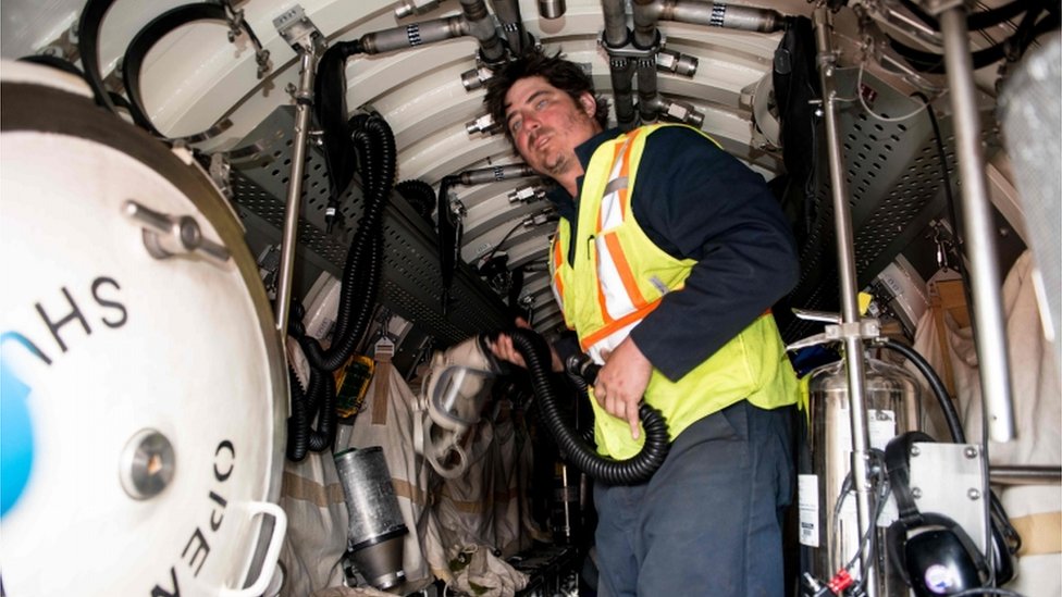 Estados Unidos también envió equipos de inmersión profunda. Estados Unidos también envió equipos de inmersión profunda.