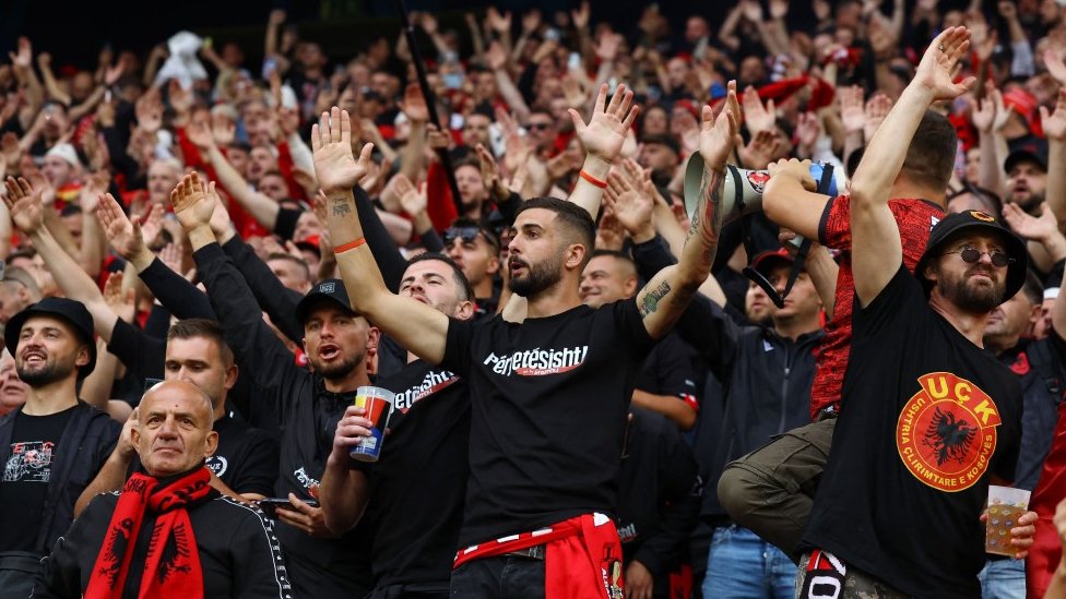 albanski navijači
