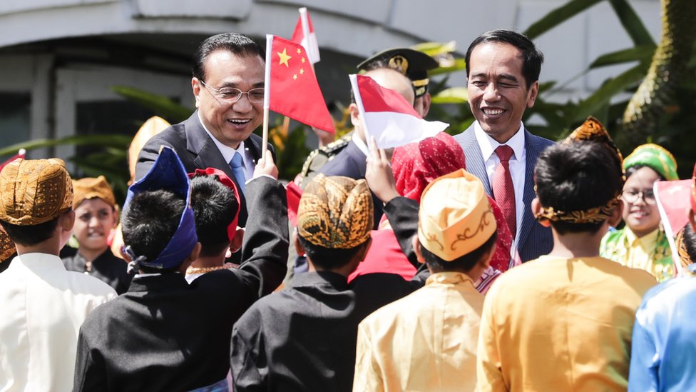 中國總理李克強與印尼總統佐科•威多多