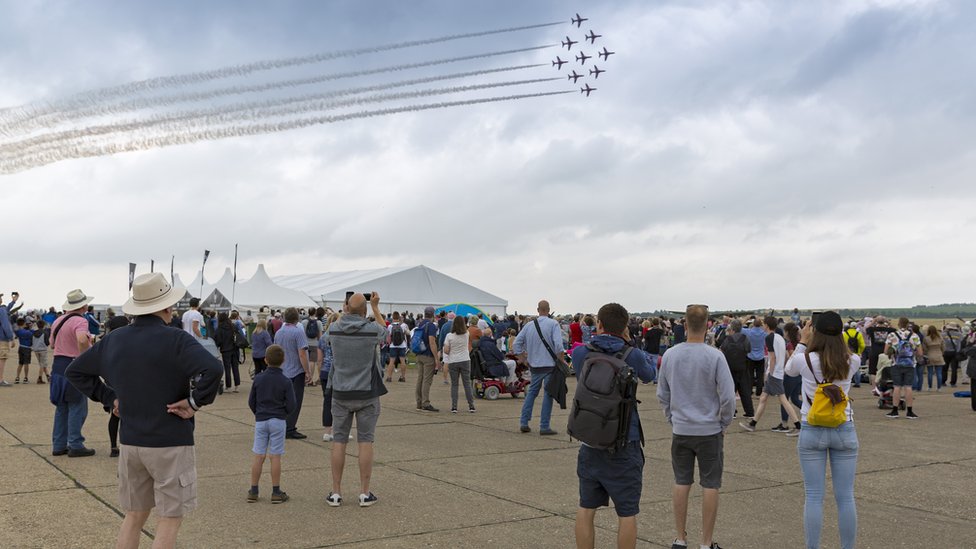 Авиашоу Flying Legends, Даксфорд