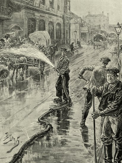 Pandemia de cólera en Londres en 1890.