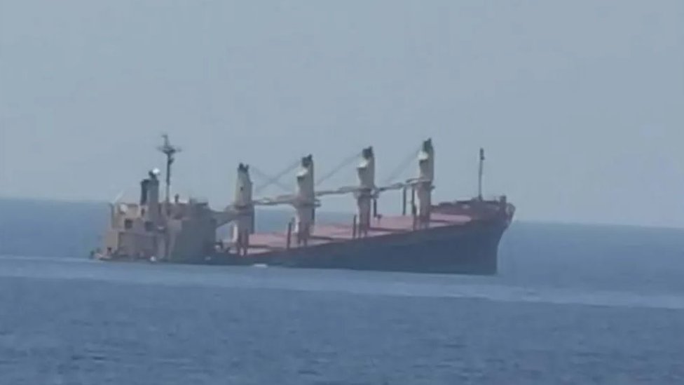 UK-owned ship attacked by Houthis sinks off Yemen coast