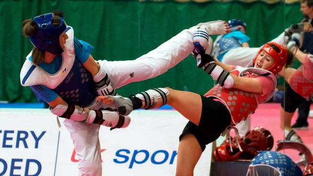 Jade Jones and Bianca Walkden
