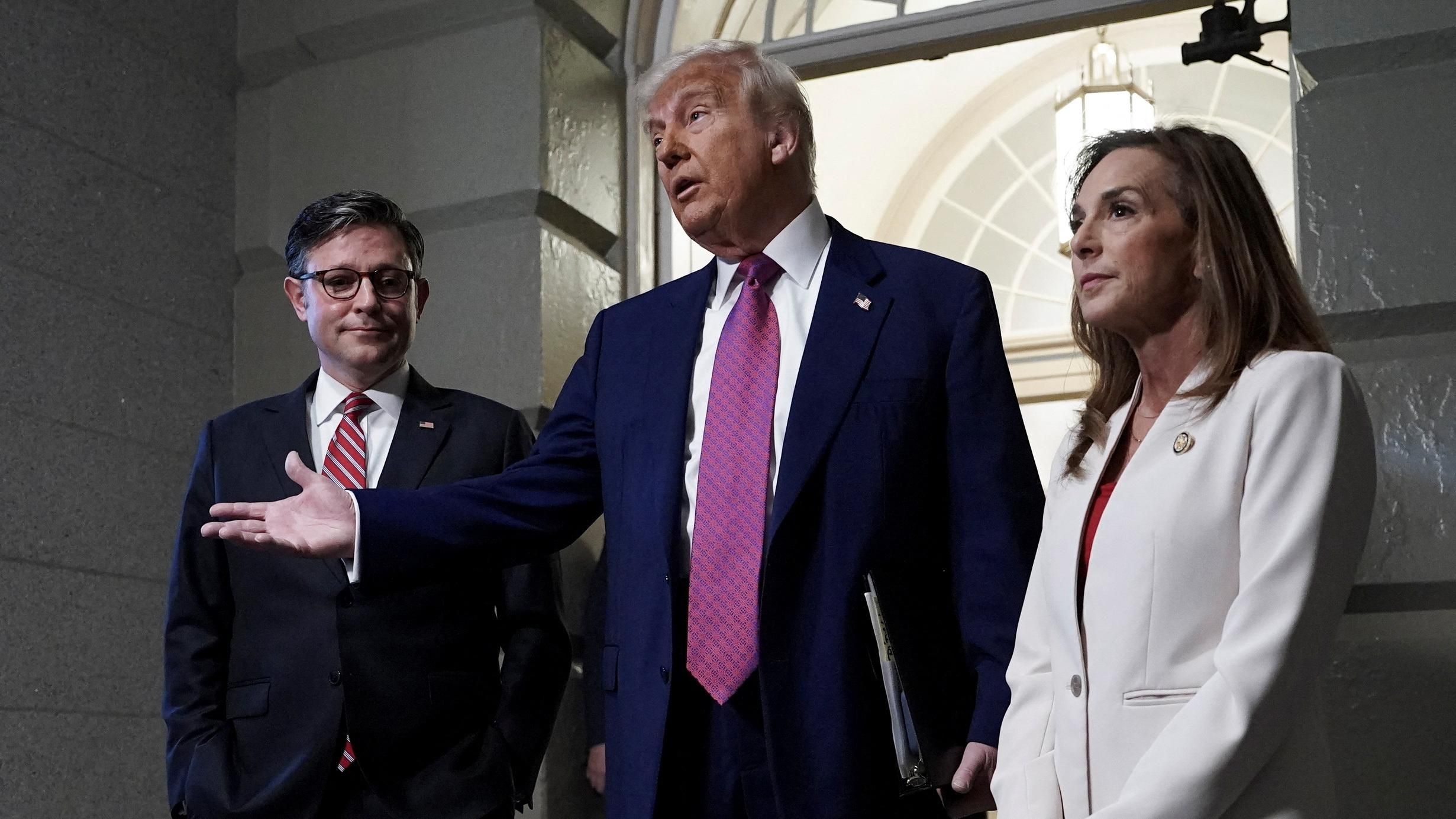 Trump pressures Republicans to back 'big beautiful bill'