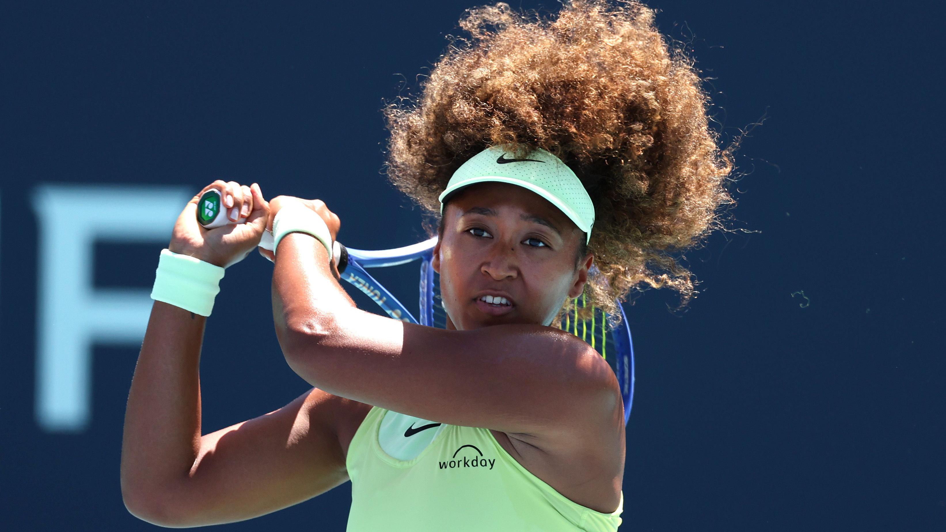 Miami Open: Naomi Osaka beats Yuliia Starodubtseva in three sets