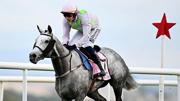 Punchestown Festival: Lossiemouth wins Champion Hurdle for Mullins