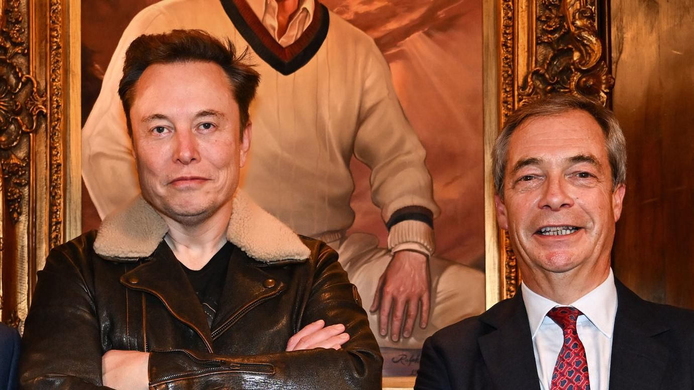 Elon Musk calls for Nigel Farage to be replaced as Reform UK leader
