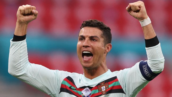 Cristiano Ronaldo closes in on Ali Daei's world record after scoring twice against Hungary