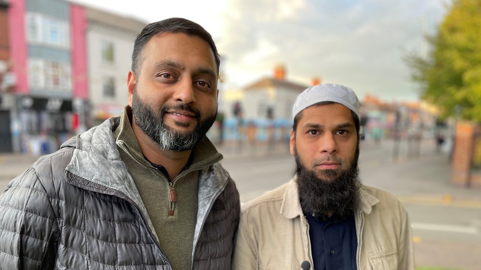 Ajay Nagla (left) and Imam Ahmed