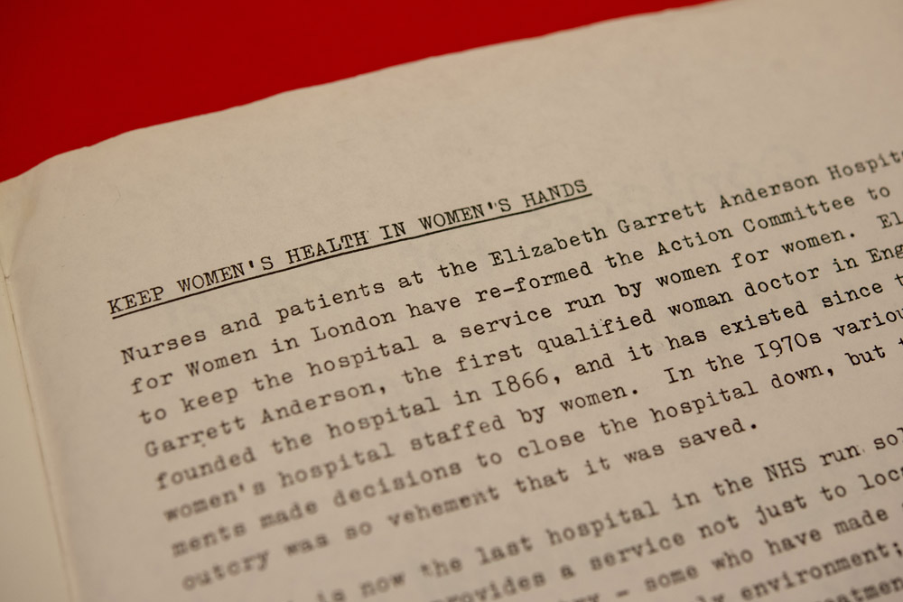 Radical Nurses newsletter, 1988 “Keep women’s health in women’s hands”