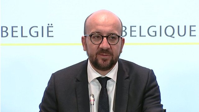 Belgian PM Charles Michel