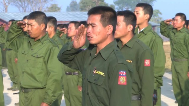 The jungle rebels who still resist Burma's army - BBC News