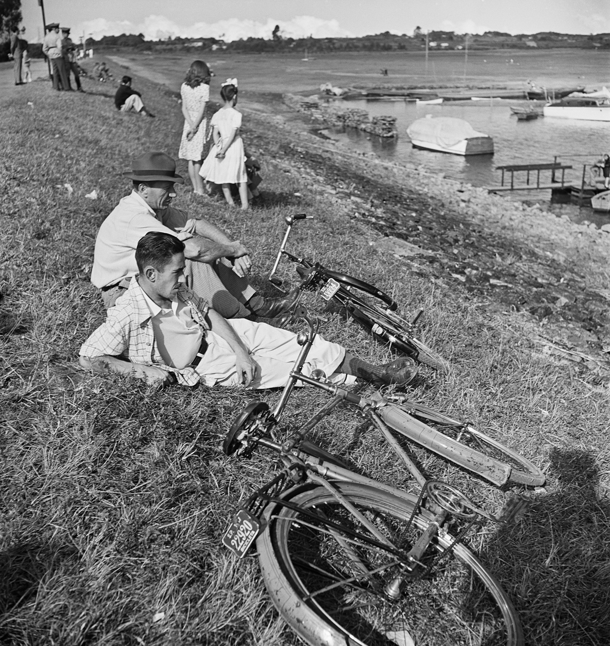 Bairro de Santo Amaro, São Paulo, 1948. Foto para a reportagem 