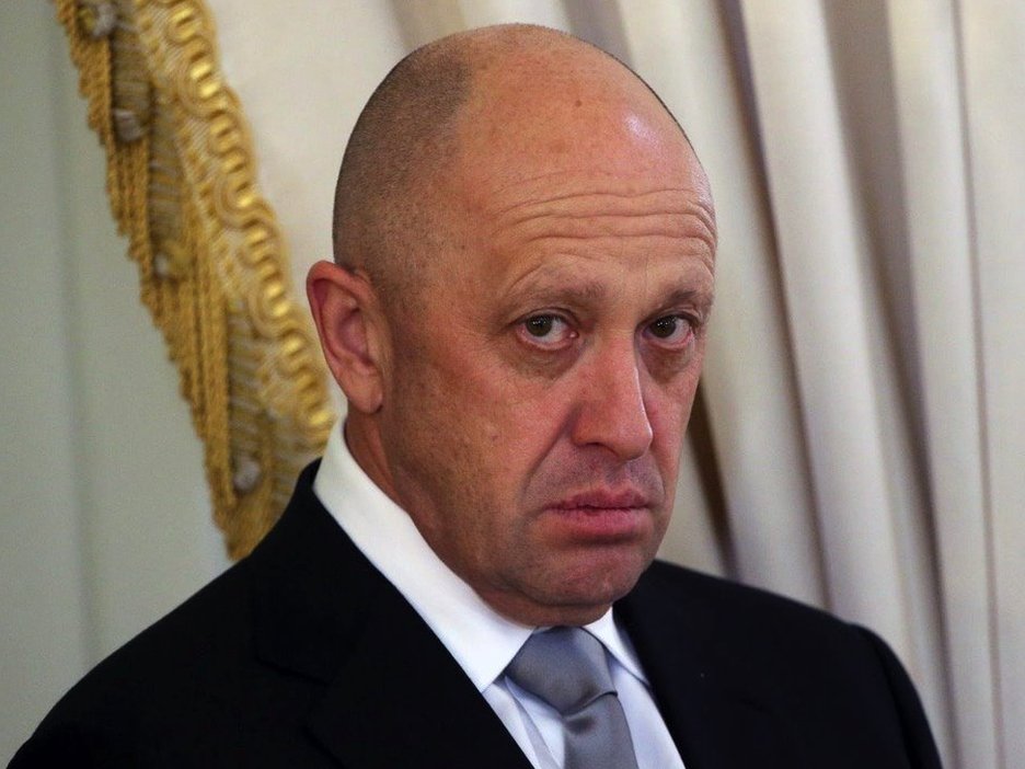 Prigozhin at a foreign investors meeting in St Petersburg in 2016