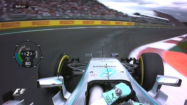 Nico Rosberg takes pole in Mexico