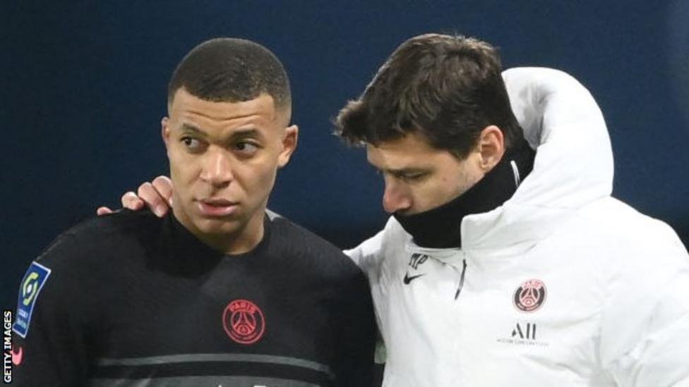 Kylian Mbappe na Mauricio Pochettino