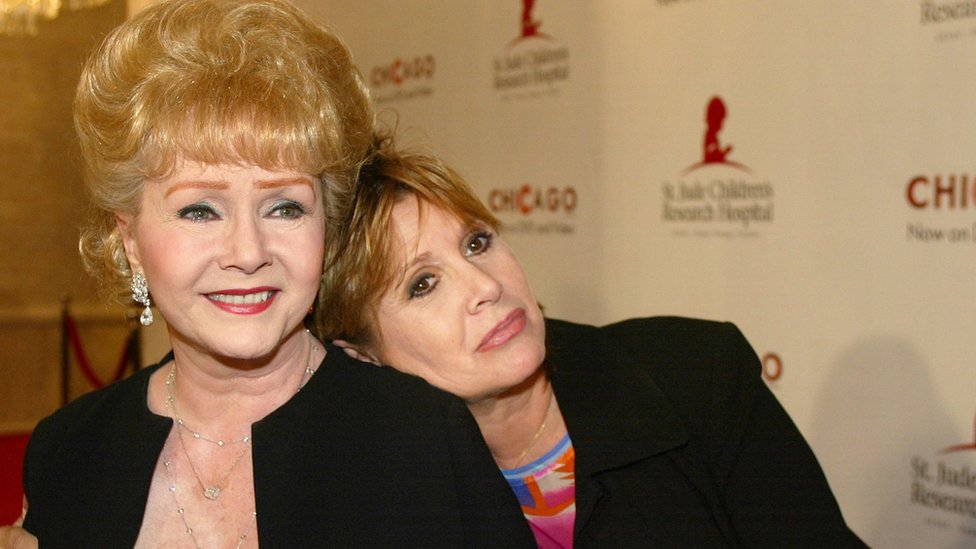 Us Actress Debbie Reynolds Dies Grieving For Daughter Carrie Fisher Bbc News