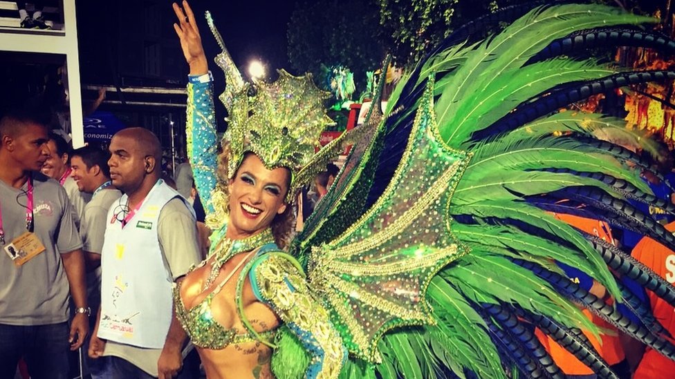 Rio Carnival The Uk Woman Leading The Dance In Brazil c News