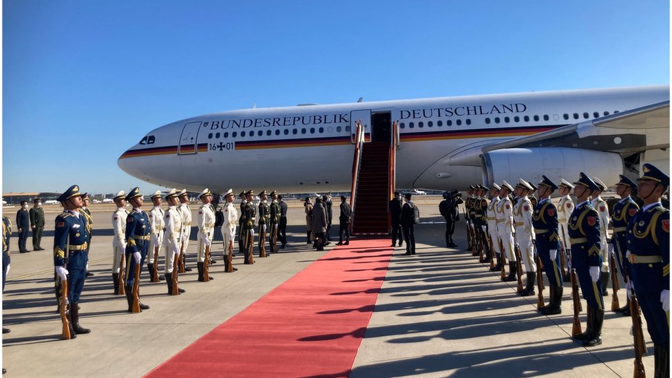 德國總理肖爾茨周五（11月4日）訪問中國