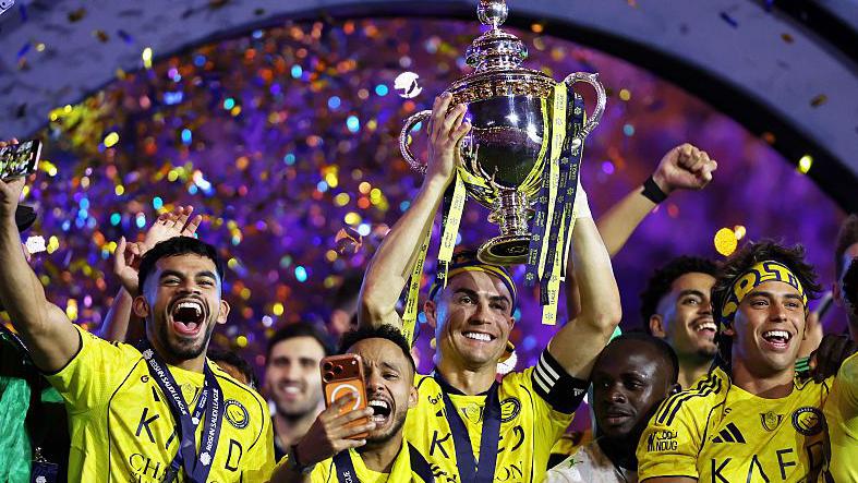 Cristiano Ronaldo wins first Saudi Pro League title for Al-Nassr - BBC Sport