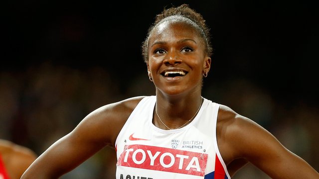 British runner Dina Asher-Smith recounts her first race - BBC News