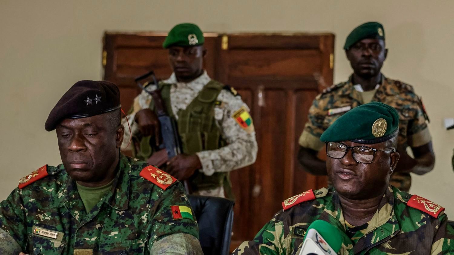 Breaking: Guinea-Bissau Military Claims to Oust President Embaló in Televised Coup
