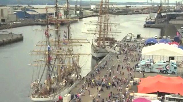 Tall Ships in Belfast: City set for maritime festival - BBC News