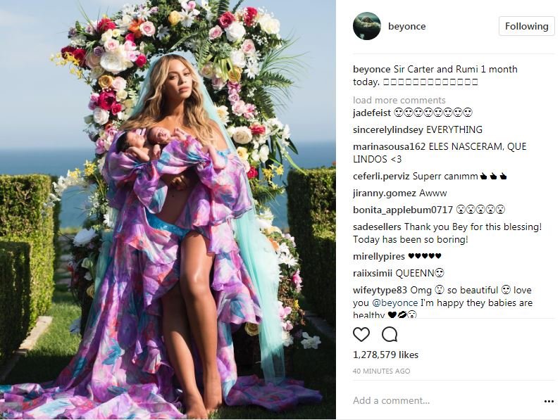 Beyonce Twins Sir Carter And Rumi Pictured For First Time c News