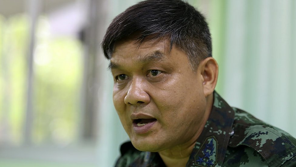 Полковник Суван Чирдшай из Оперативного управления внутренней безопасности (ISOC), регион 4 в Таиланде
