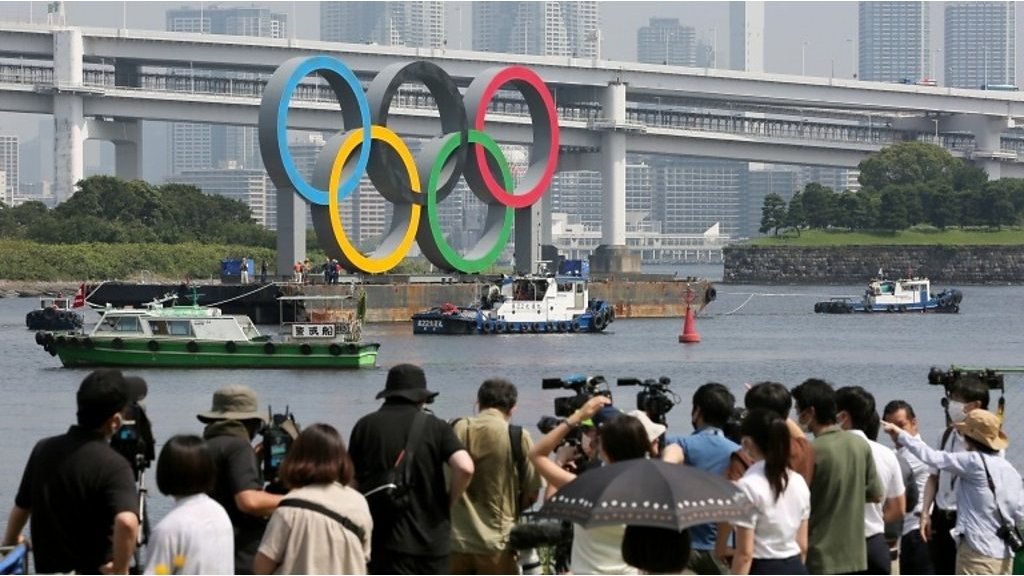 Tokyo Olympics: Rings temporarily shelved