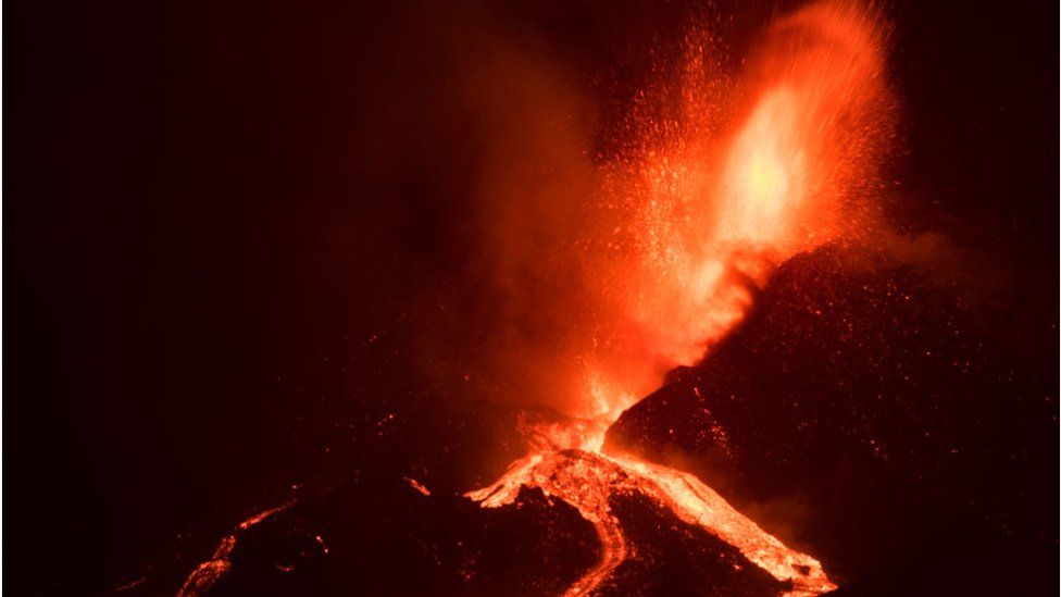 La Palma Volcano: Eruptions 