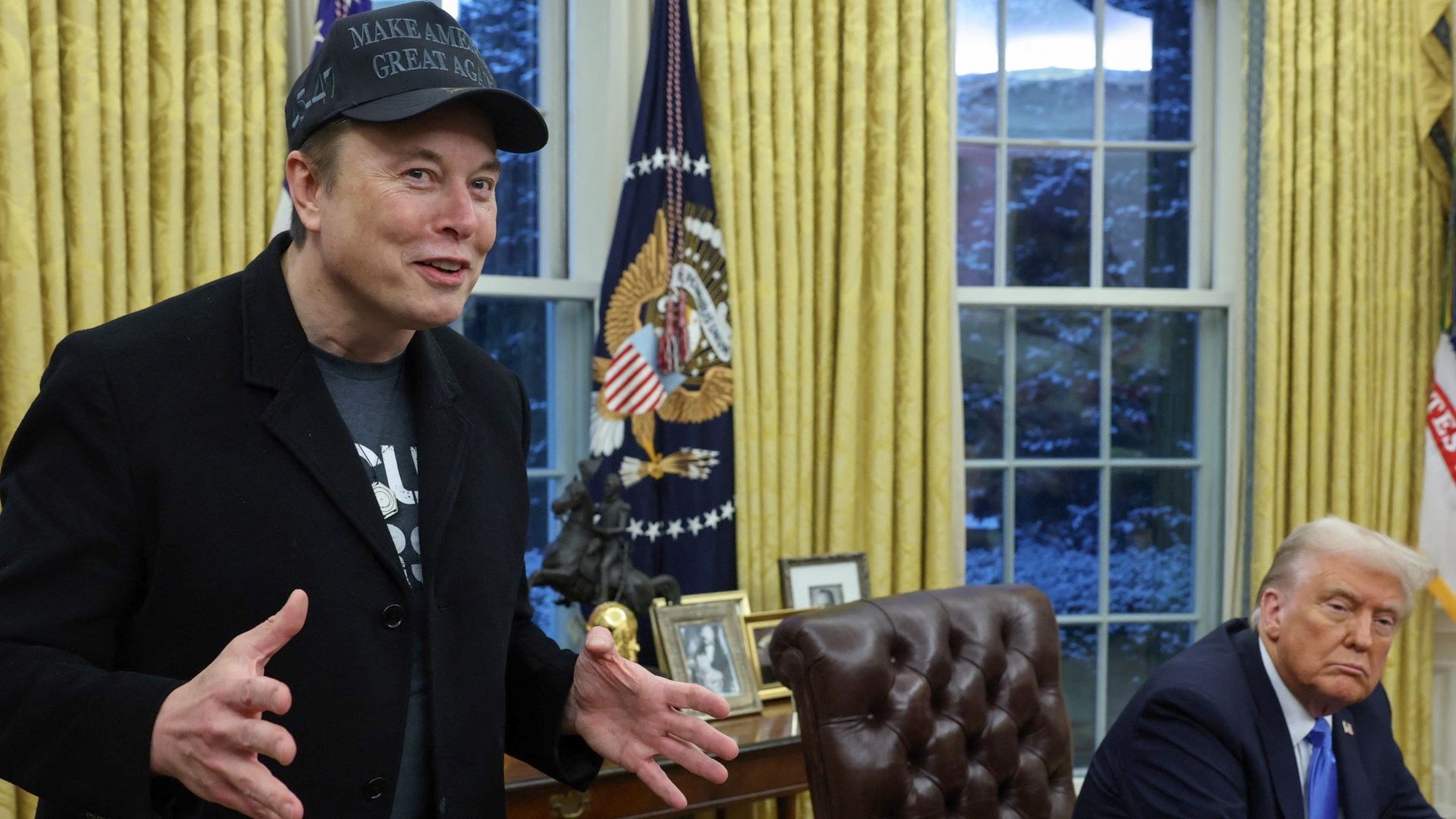Elon Musk defends US government involvement