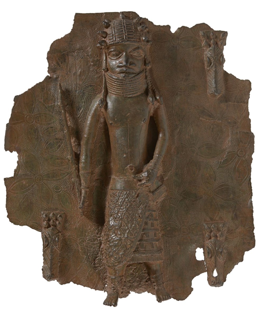 This plaque depicting Oba Orhogbua (circa 1550-1578) is one of six objects that have already been returned by the Horniman Museum in London to Nigeria
