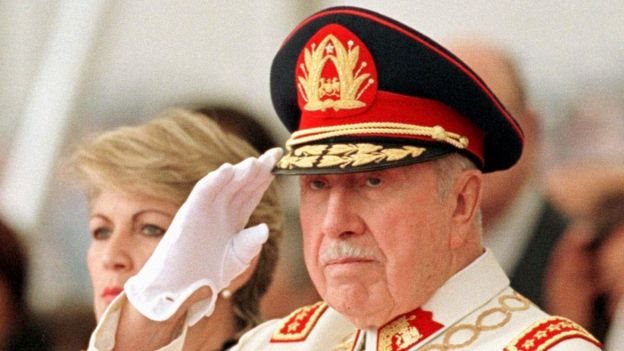 Військовий диктатор Августо Піночет