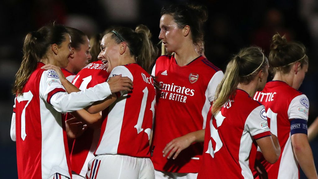 Arsenal Women 4-0 Hoffenheim Ladies: Tobin Heath scores as Arsenal win in Champions League