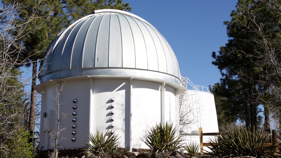 El domo del observatorio Lowell