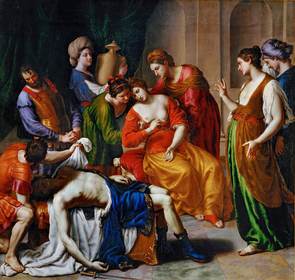 "La muerte de Cleopatra", de Alessandro Turchi (1578-1649)