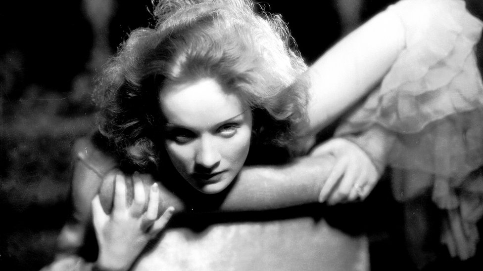 Marlene Dietrich (1901-1992) en "Deshonrada"