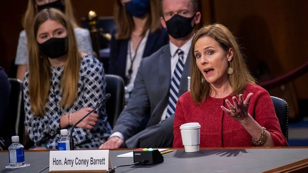 Amy Coney Barrett: 'No conversation with Trump on how I might rule' on ACA  or election