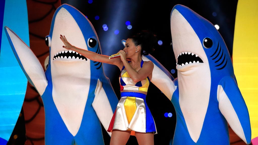 Nipples, sharks and police protests: Inside the madness and mishaps of the Super  Bowl half-time show