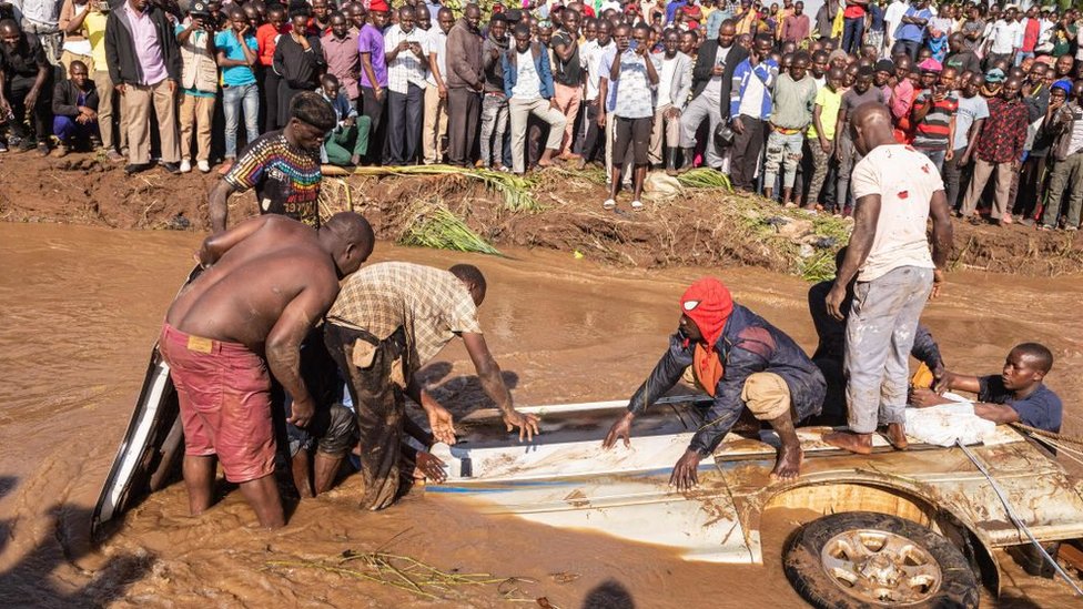 Inundaciones de este año en Uganda