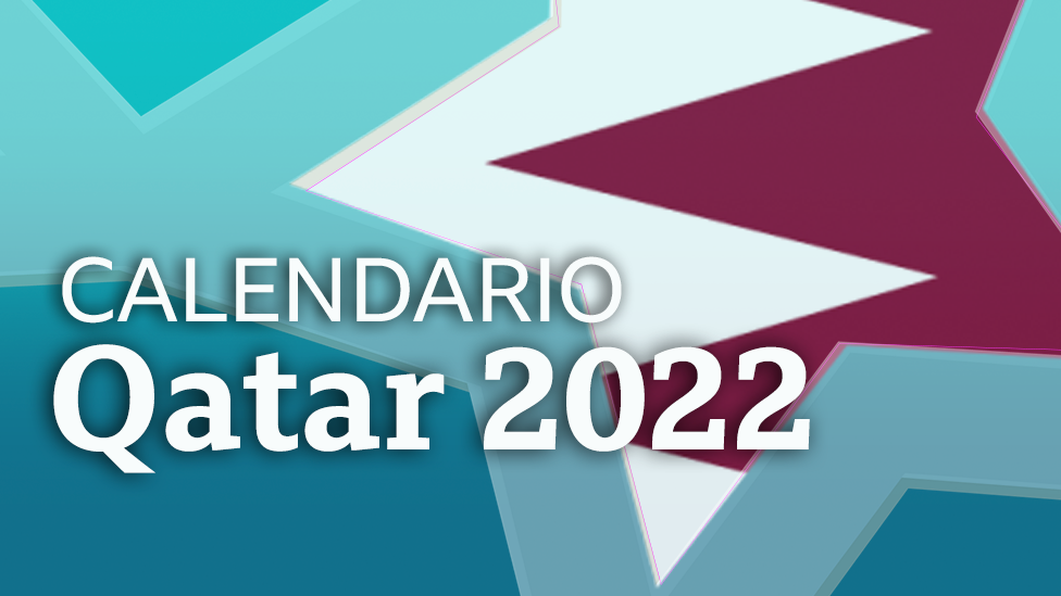 Imagen que dice Calendario Qatar 2022