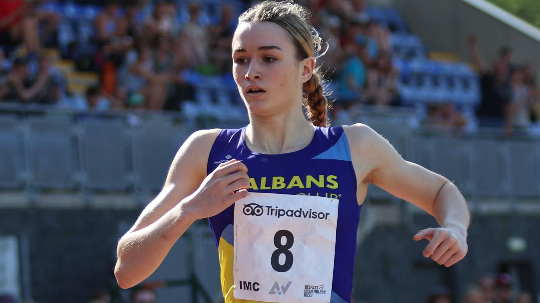 Phoebe Gill to return to Belfast Irish Milers Meet after stunning 2024 win  - BBC Sport