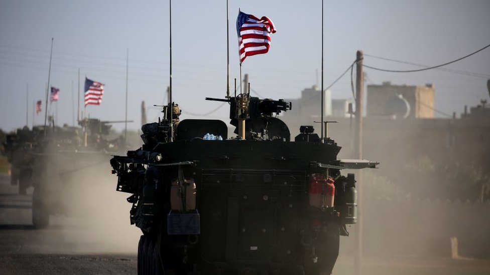 tanque de Estados Unidos en Siria